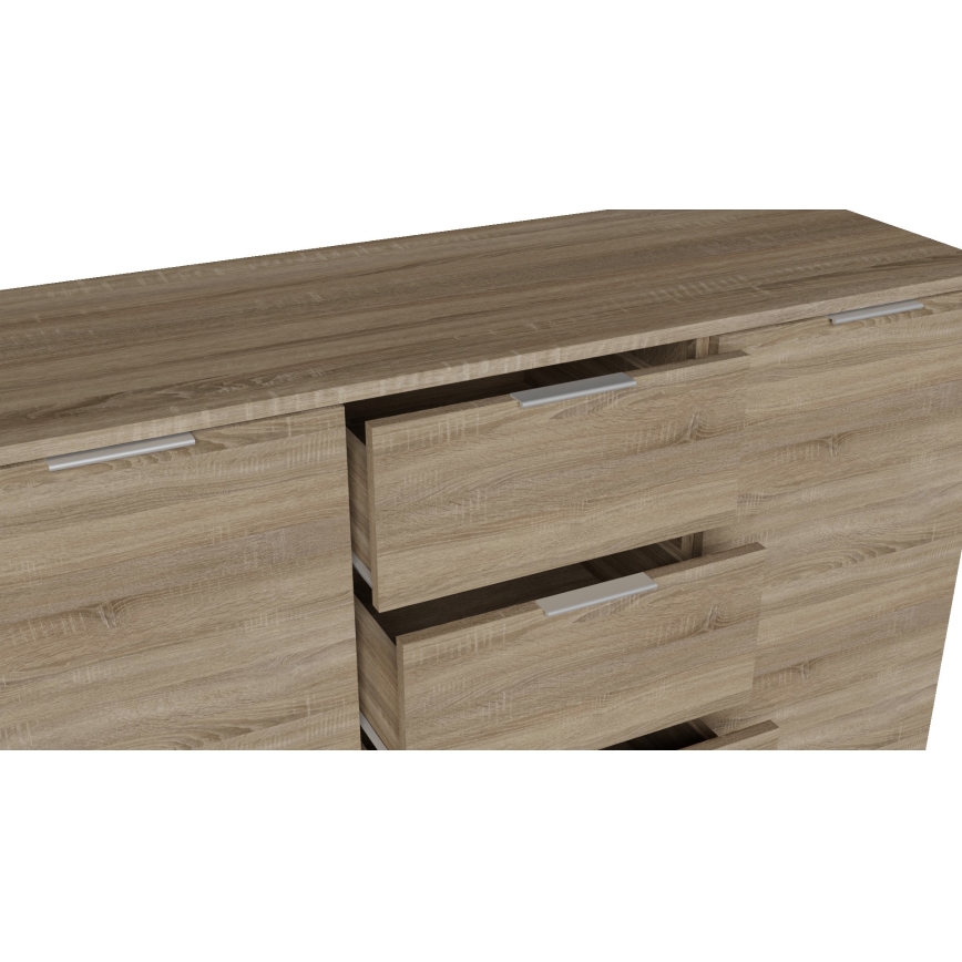 Cômoda HOPE 120x78x35 carvalho sonoma