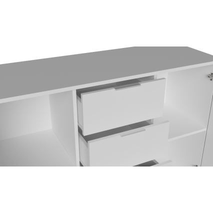 Cômoda HOPE 120x78x35 cm branca