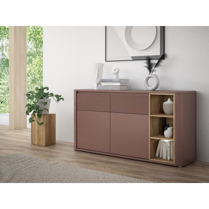 Cômoda INAR castanha/carvalho