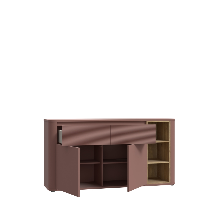 Cômoda INAR castanha/carvalho