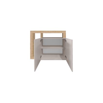 Cômoda LENOR caxemira/carvalho claro