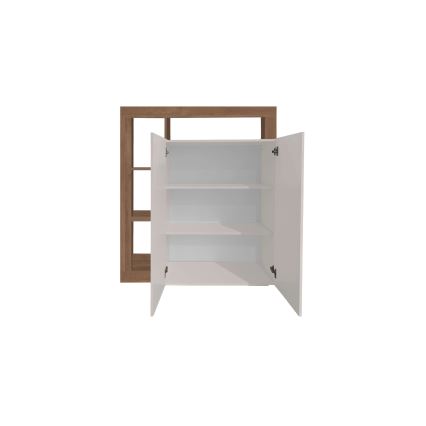 Cómoda LENOR caxemira/carvalho