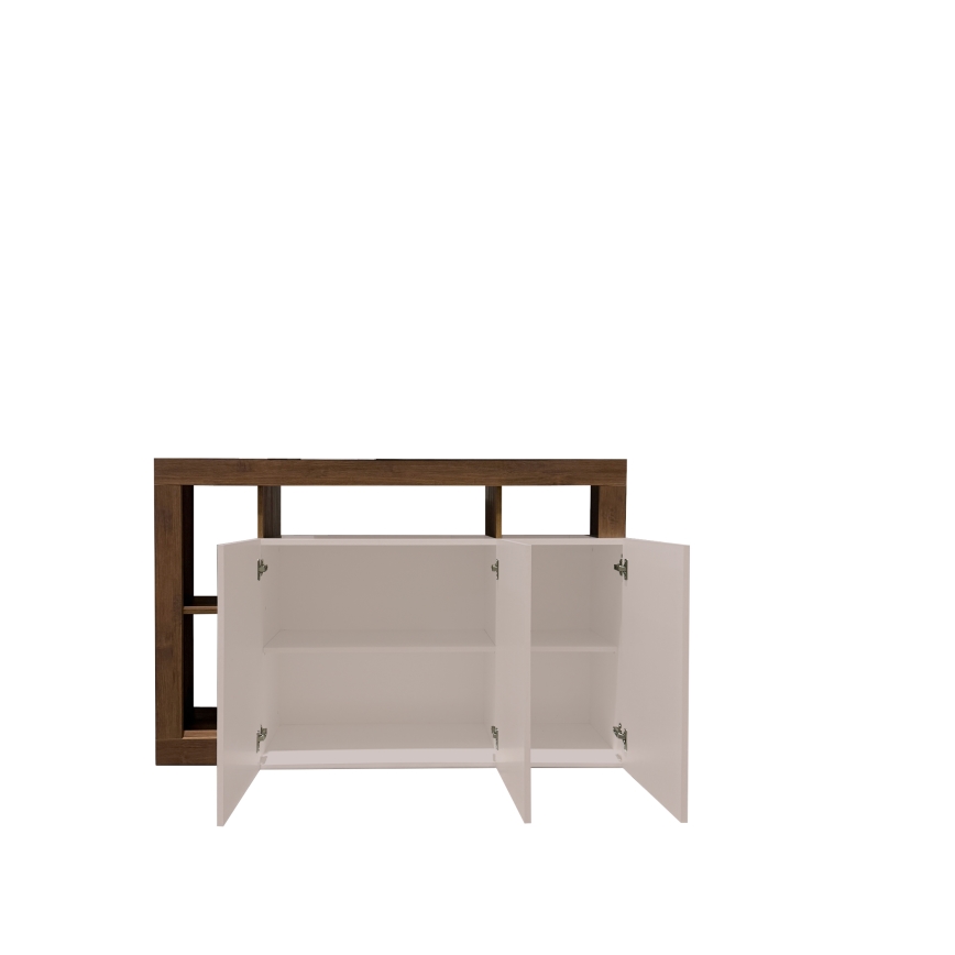 Cômoda LENOR caxemira/carvalho