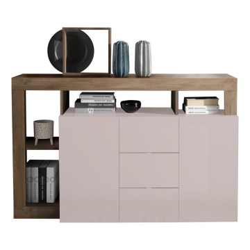 Cômoda LENOR caxemira/carvalho