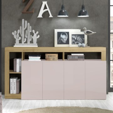 Cómoda LENOR caxemira/castanha