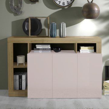 Cômoda LENOR caxemira/castanho