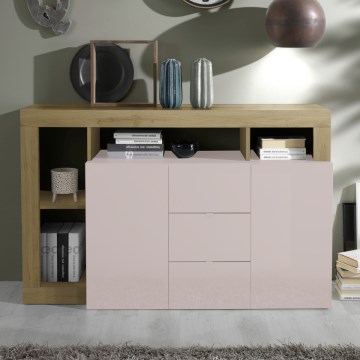 Cómoda LENOR caxemira/castanho