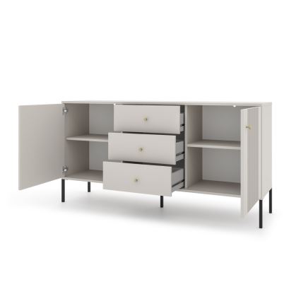 Cômoda LUE bege/preta