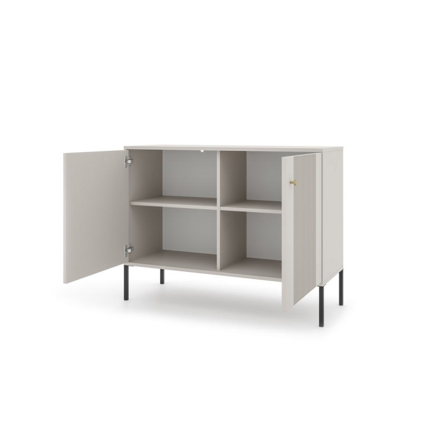 Cômoda LUE bege/preta