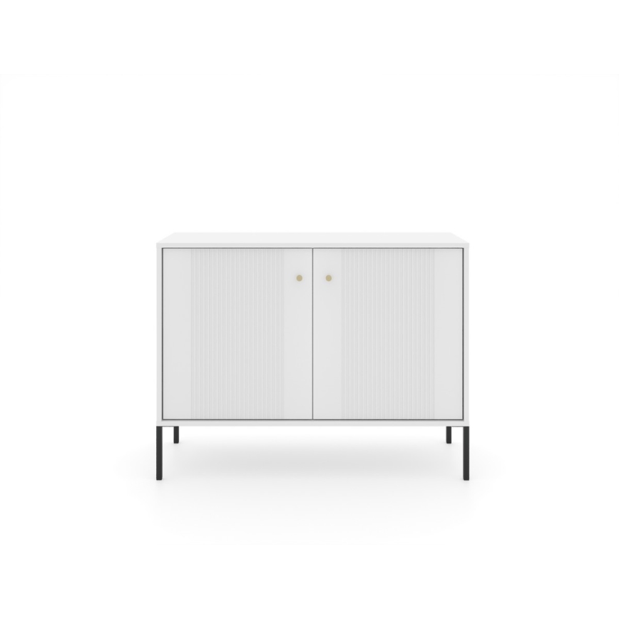 Cômoda LUE branca/preta