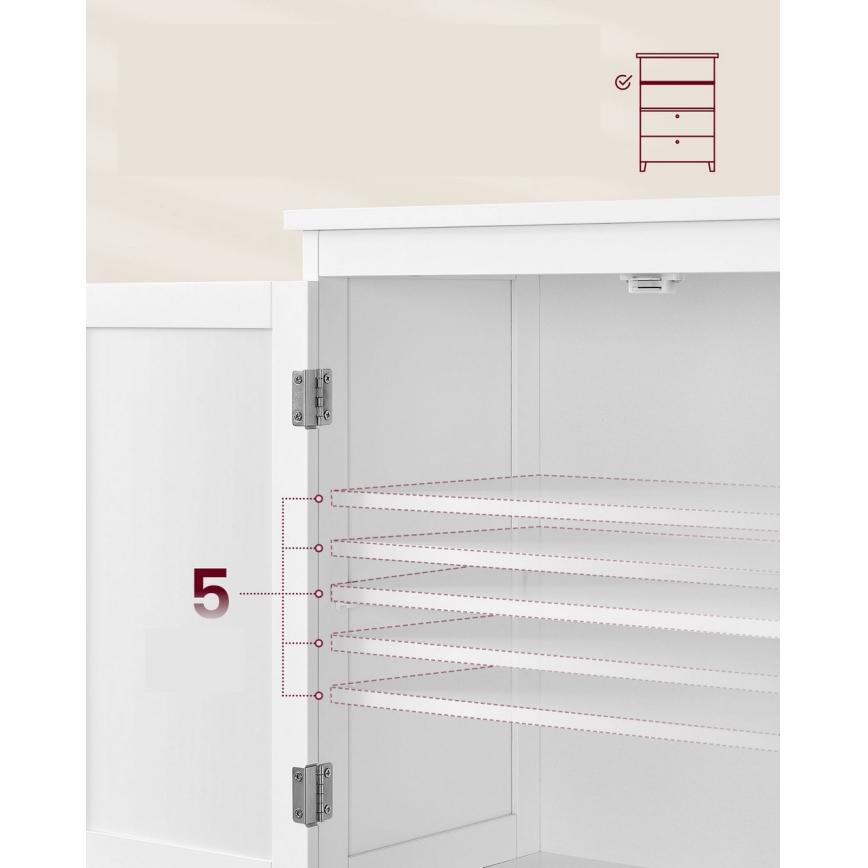 Cómoda MADAM branca