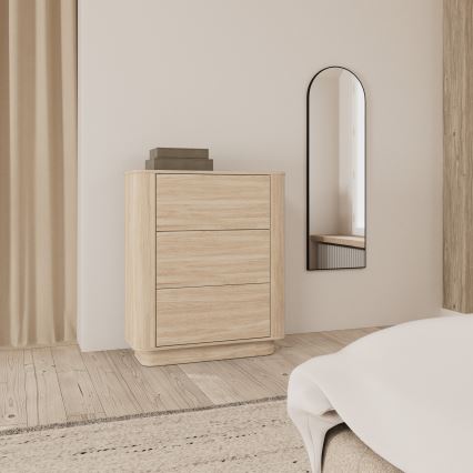 Cômoda MADERA 90x107 cm carvalho branco