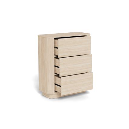Cômoda MADERA 90x107 cm carvalho branco