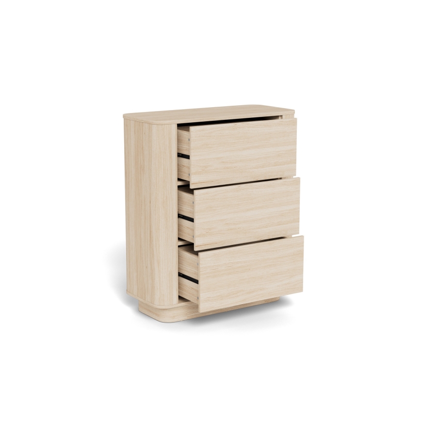 Cômoda MADERA 90x107 cm carvalho branco