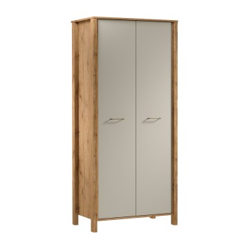 Cômoda MENTA 90x200x53 cm Carvalho Wotan/Cinza