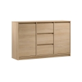 Cómoda MIYABI 138x86x40 cm carvalho Cremona