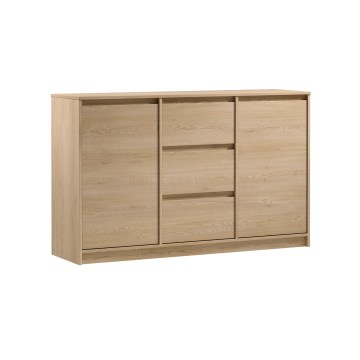 Cómoda MIYABI 138x86x40 cm carvalho Cremona