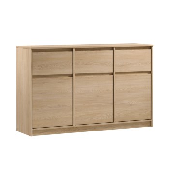 Cómoda MIYABI 138x86x40 cm carvalho Cremona