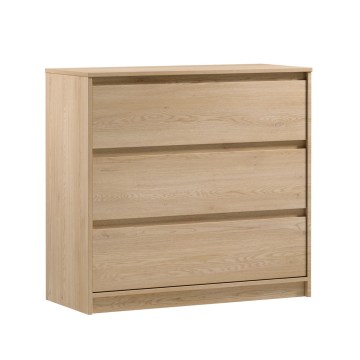 Cómoda MIYABI 92x86x40 cm carvalho Cremona