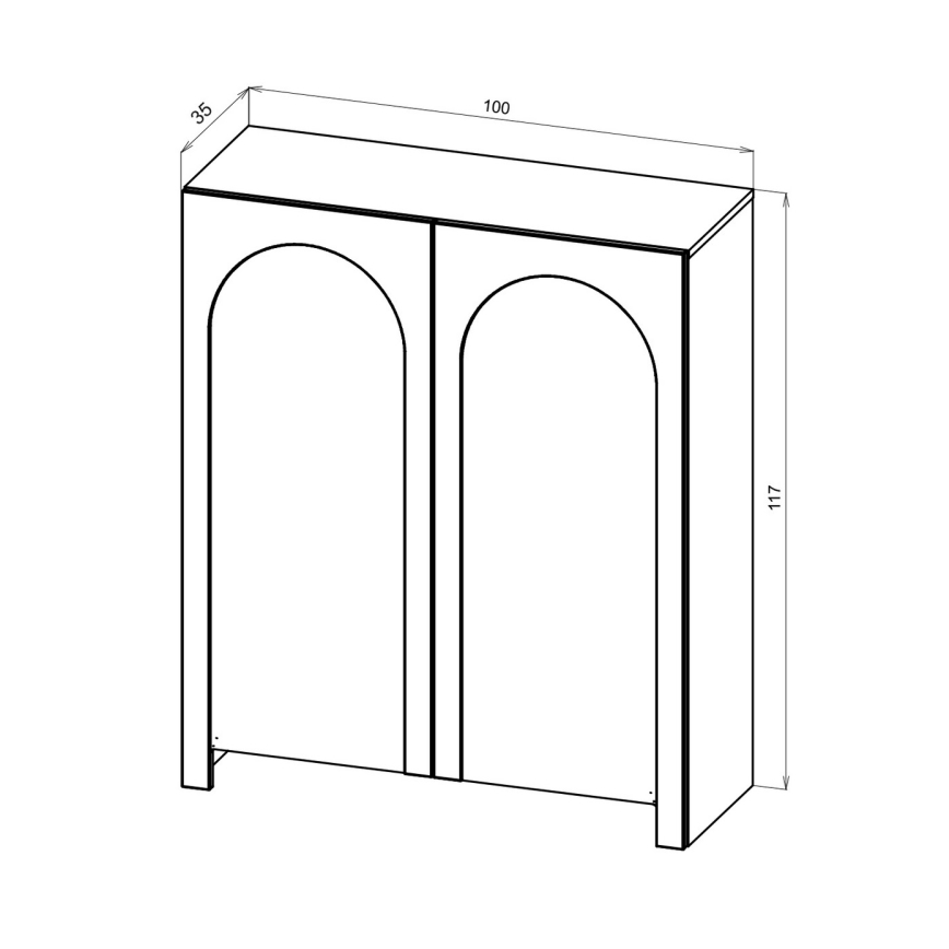 Cômoda NIO antracite