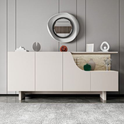 Cômoda ORBIS 180x40 cm creme/bege