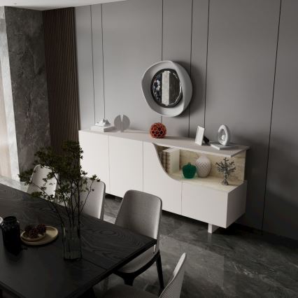 Cômoda ORBIS 180x40 cm creme/bege
