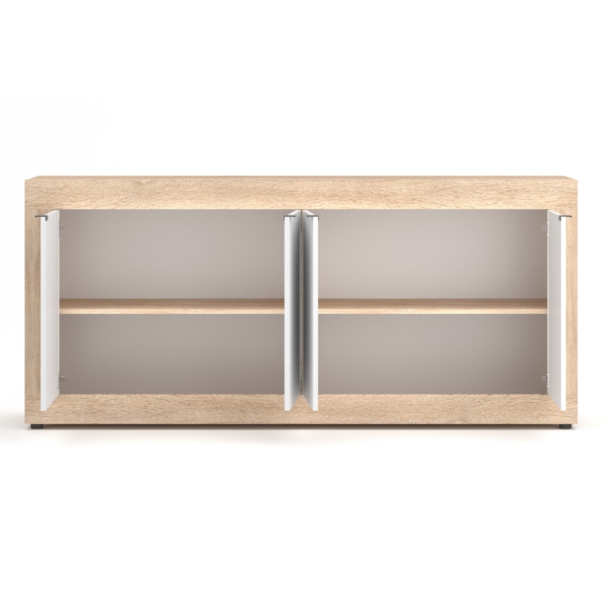 Cómoda RUNEA carvalho sonoma/branco