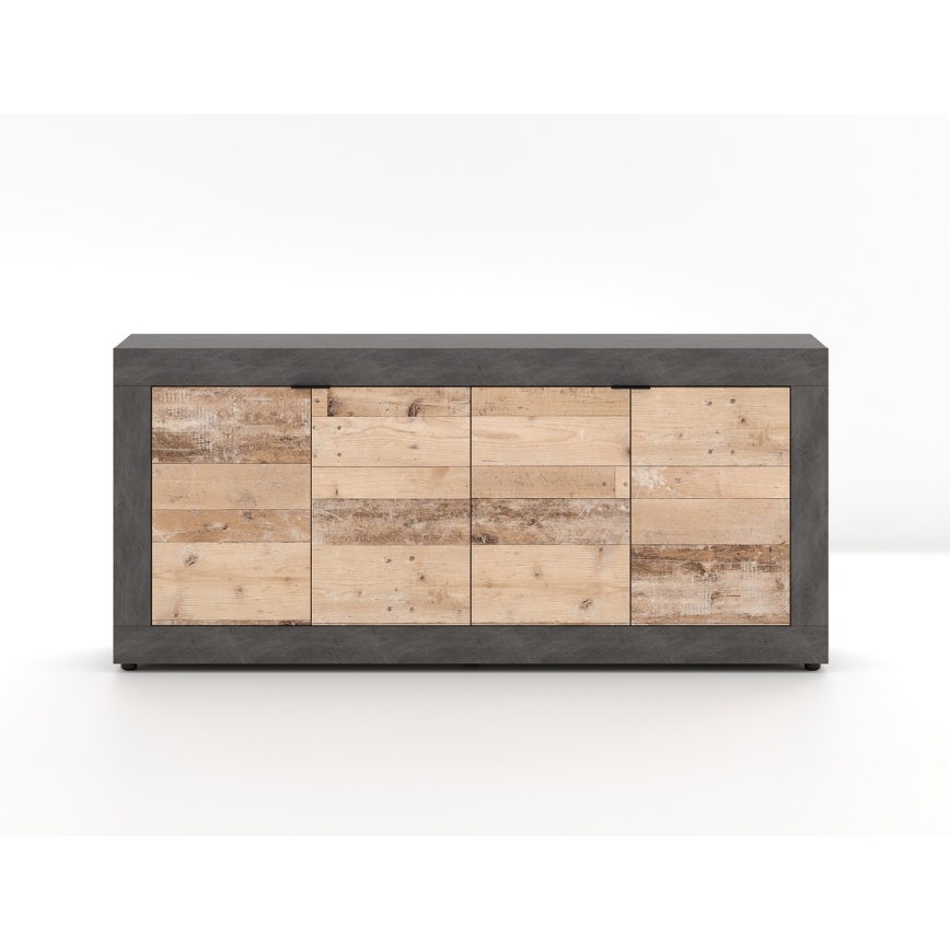 Cómoda RUNEA castanha clara/antracite