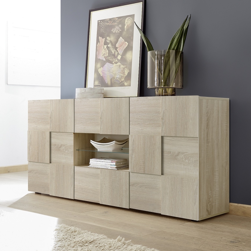 Cómoda SERIAN em carvalho Sonoma