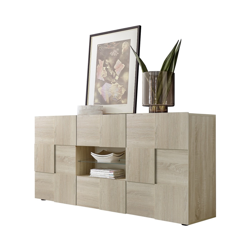 Cómoda SERIAN em carvalho Sonoma