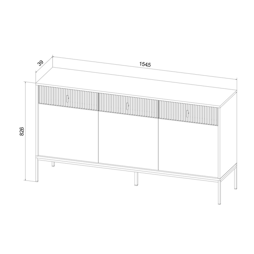 Cómoda SUE bege/caxemira