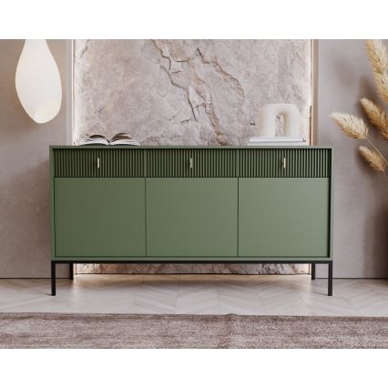 Cómoda SUE verde/preta