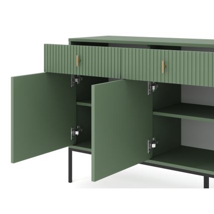 Cómoda SUE verde/preta