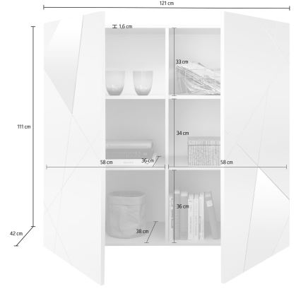 Cómoda TAVRI carvalho sonoma
