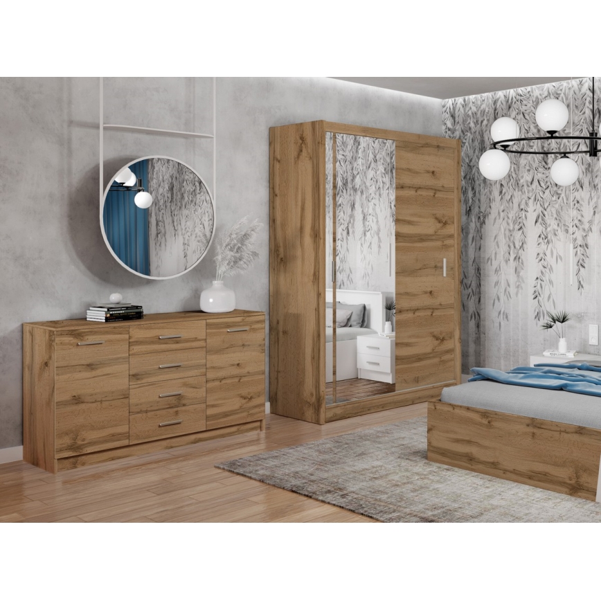 Cômoda TAYLER carvalho wotan