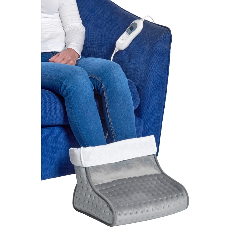 Concept BV1020 - Bota aquecida eléctrica 100W/230V 30x30 cm cinzento/branco