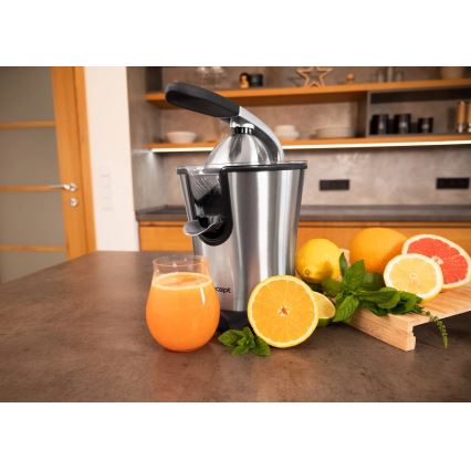 Concept CE3520 - Espremedor de alavanca para citrinos 0,75 l 160W/230V em aço inoxidável