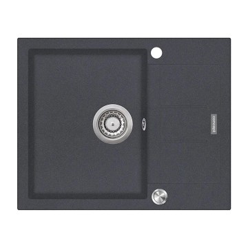 Concept DG05C45DG - Cuba de cozinha CUBIS 50x62 cm granito/cinzento escuro
