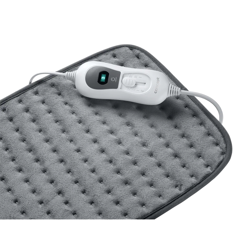 Concept DV7360 - Almofada térmica eléctrica 100W/230V 30x40 cm cinzenta