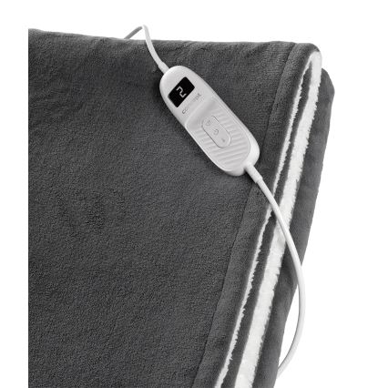 Concept DV7420 - Manta elétrica 160W/230V 180x130 cm cinzenta/branca