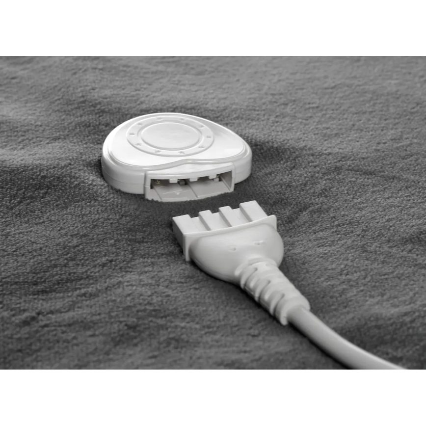 Concept DV7420 - Manta elétrica 160W/230V 180x130 cm cinzenta/branca