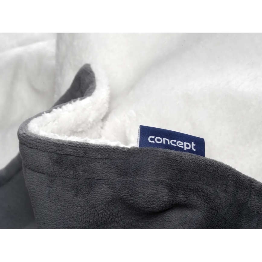 Concept DV7420 - Manta elétrica 160W/230V 180x130 cm cinzenta/branca