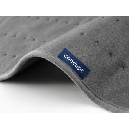 Concept DV7430 - Manta térmica elétrica 100W/230V 150x80 cm cinzenta