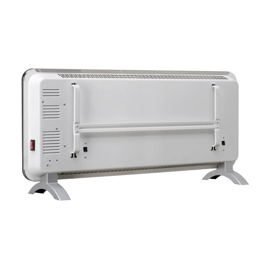 Concept KS4010 - Aquecedor eléctrico/convector 1000/2000W IP24 preto + controlo remoto
