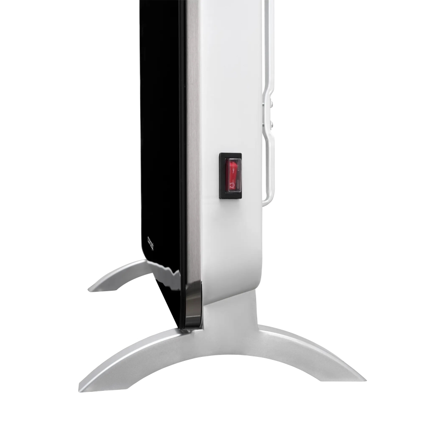 Concept KS4010 - Aquecedor eléctrico/convector 1000/2000W IP24 preto + controlo remoto