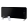 Concept KS4010 - Aquecedor eléctrico/convector 1000/2000W IP24 preto + controlo remoto