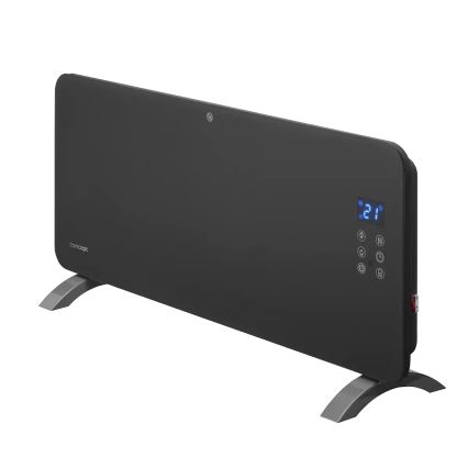 Concept KS4100 - Aquecedor elétrico inteligente/convector 1000/2000W Wi-Fi IP24 cinzento