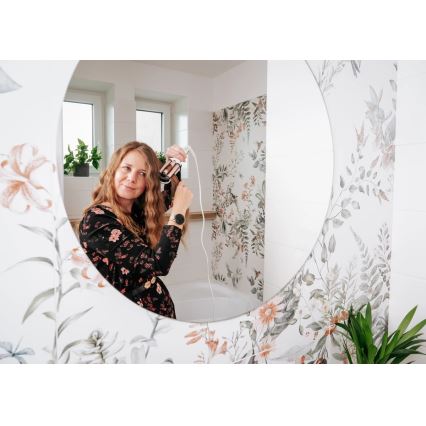 Concept KT2140 - Modelador triplo de cachos GLAM STYLE 100W/230V branco/rosa dourado