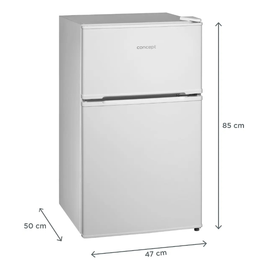 Concept LFT2047whN - Frigorífico combinado 87 l branco