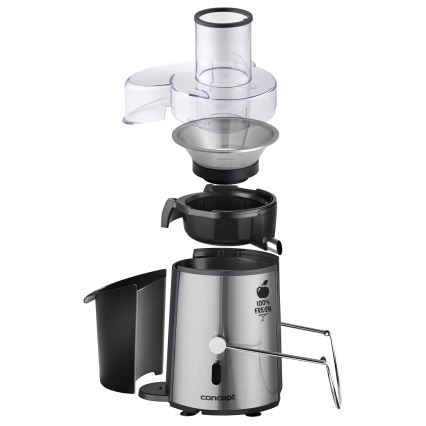Concept LO7026 - Centrífuga para sumos 1000W/230V preta/inox